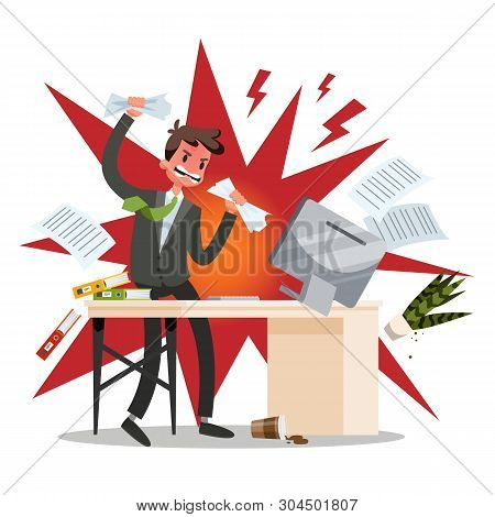 Angry Offie Worker Is Crushing The Workplace