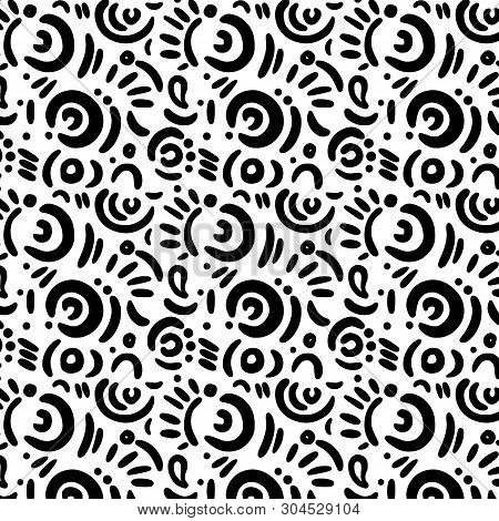 Cartooon Doodle Elements. Funny Vector Print With Hand-drawn Simple Sketch Design . Freehand Decorat