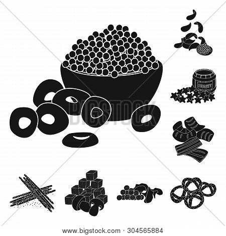 Vector Design Of Ingredient And Organic   Icon. Set Of Ingredient And Product Stock Vector Illustrat