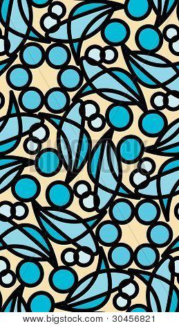 Stainglass Shells Pattern