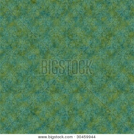 ไม่มีรอยต่อสีเขียว & ทีล Damask พื้น