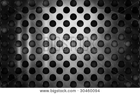 Textura de Metal negro