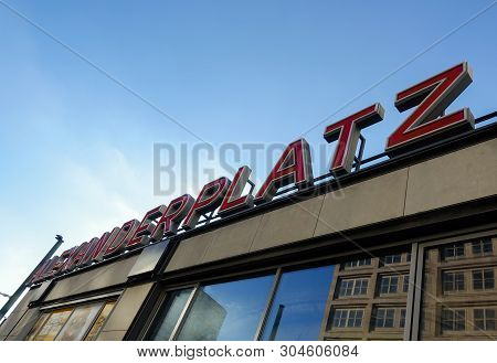 Berlin, Germany - Feb 03, 2019: Blocks At The Memorial To The Murdered Jews Of Europe In Berlin Germ