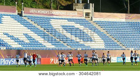 Uefa Women’s Champions League Final 2018: Olympique Lyonnais Training, Kiev, Ukraine
