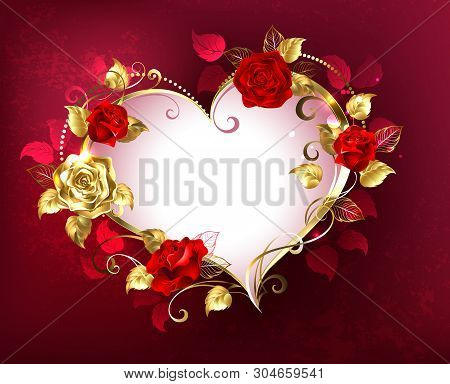 Heart With Roses