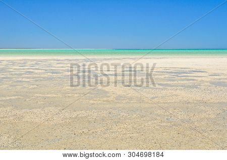 Low Tide At Shell Beach - Denham, Wa, Australia