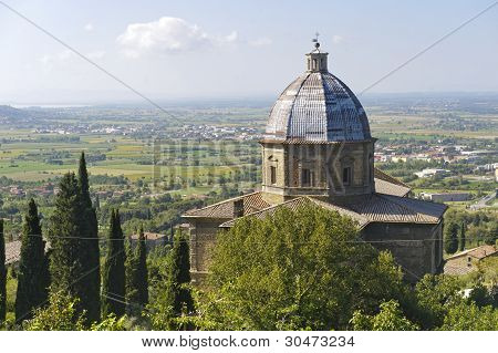 Cortona, chiesa storica