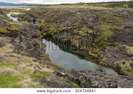 Silfra Fissure In Thingvellir National Park, Iceland