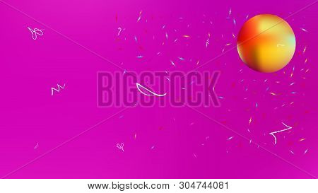 Fresh Space Fantasy. Background Texture, Graphic. Ordinary Colorific Illustration.  Magneta Colored 
