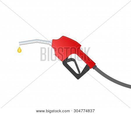 Fueling Gasoline Or Diesel Vector Web Banner. Filling Stations Network, Petroleum. Vector Stock Illu