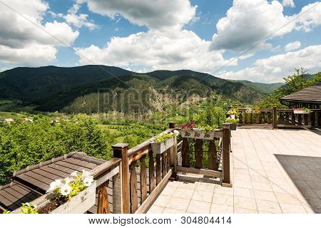 Ethno Village Near Mokra Gora In Zlatibor Surroundings, Serbia