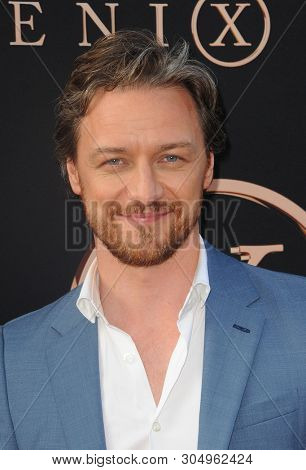 James McAvoy at the Los Angeles premiere of 'Dark Phoenix' held at the TCL Chinese Theatre in Hollywood, USA on June 4, 2019.