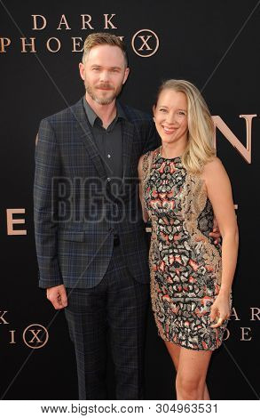 Shawn Ashmore and Dana Wasdin at the Los Angeles premiere of 'Dark Phoenix' held at the TCL Chinese Theatre in Hollywood, USA on June 4, 2019.