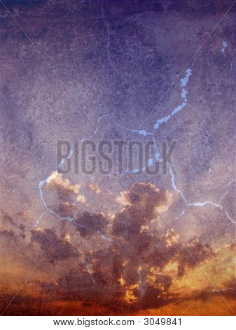 Grunge Sunset