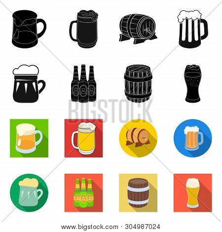 Isolated Object Of Minimal And Pint Icon. Set Of Minimal And Craft Vector Icon For Stock.