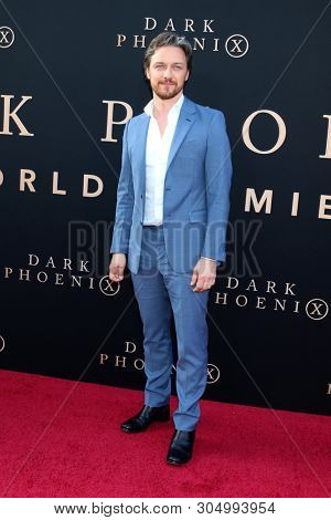 LOS ANGELES - JUN 4:  James McAvoy at the 