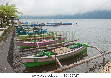 Barche sul lago