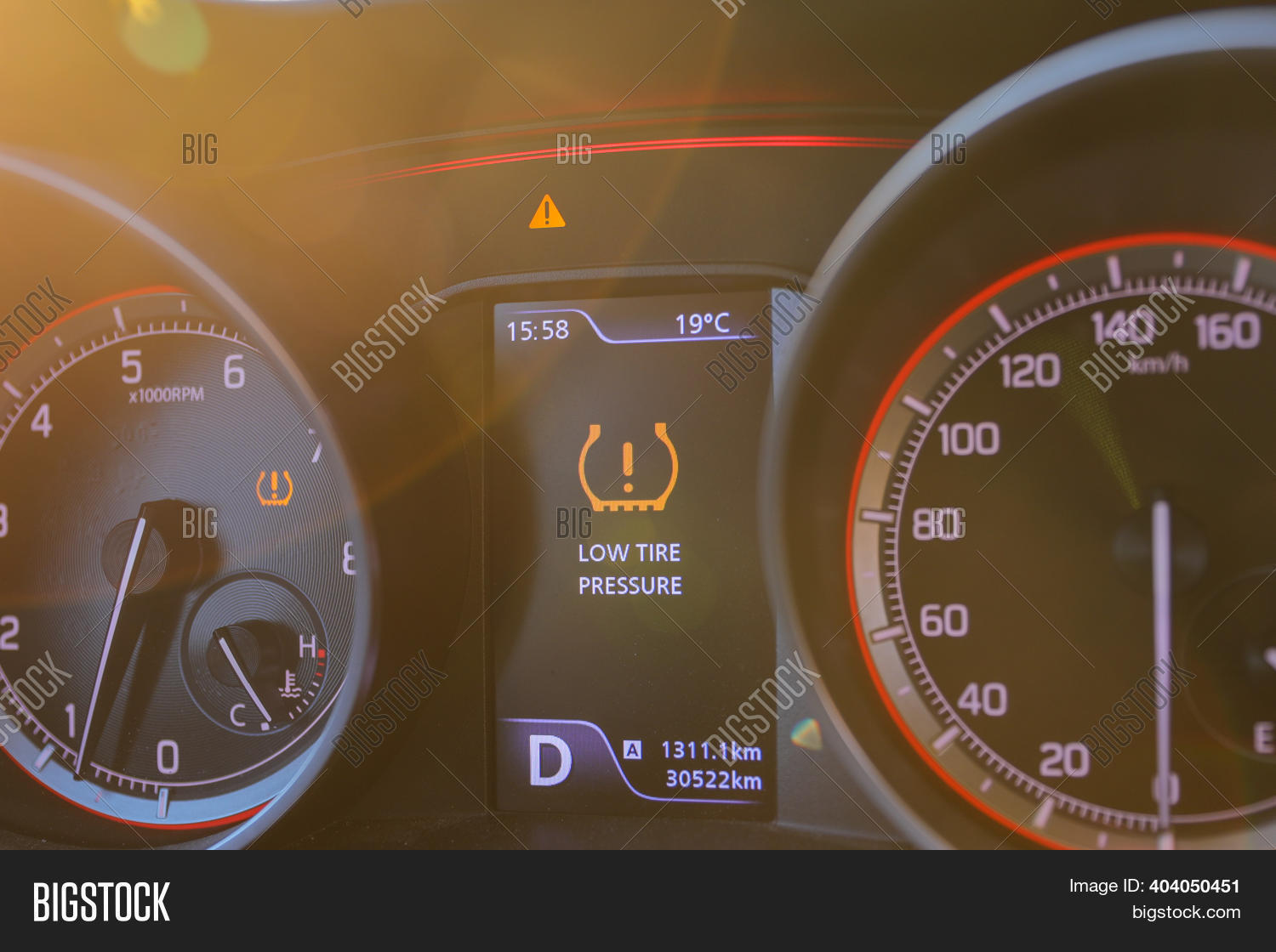 Low Tire Pressure Image & Photo (Free Trial) Bigstock
