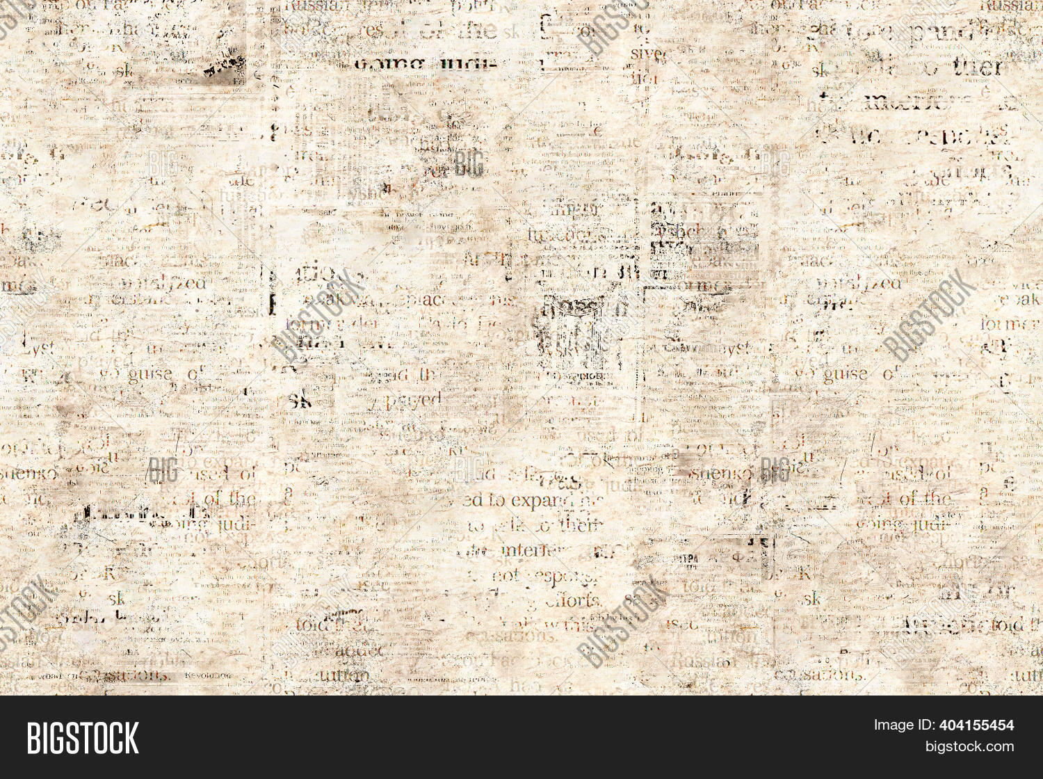 Newspaper Paper Grunge Image Photo Free Trial Bigstock