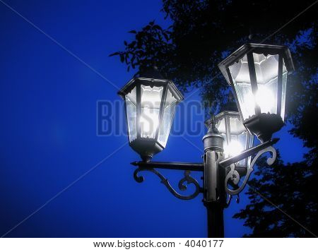 Stary styl Lampa