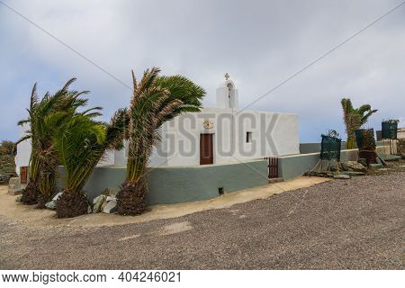 Folegandros Island, Greece- 24 September 2020: View Of The Chrysopigi, Small Orthodox Greek Church I