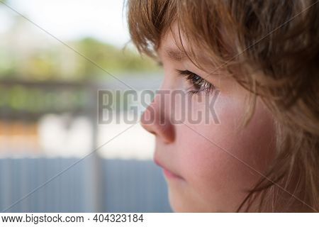 A Crying Little Baby Boy. Babys Crying One Year Old, Brunette With Brown Eyes, Hysteria, The Crisis 