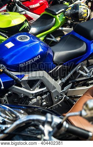 Ukrainian Biker Club Crazy Hohols Opening Season 2019 Ukraine Kiev 09 April 19