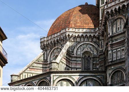The Cathedral Of Santa Maria Del Fiore In Florence. Italy