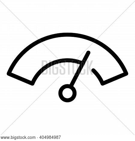 Clean Windshield Car Dashboard Icon. Outline Clean Windshield Car Dashboard Vector Icon For Web Desi
