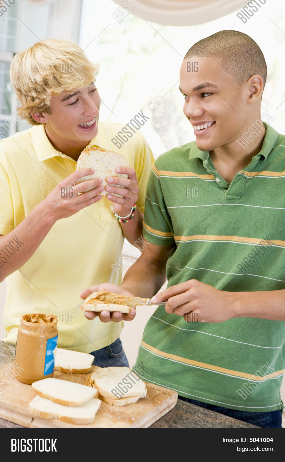 Teenage Boys Making Image & Photo (Free Trial) | Bigstock