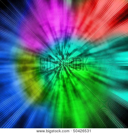 colorful aura