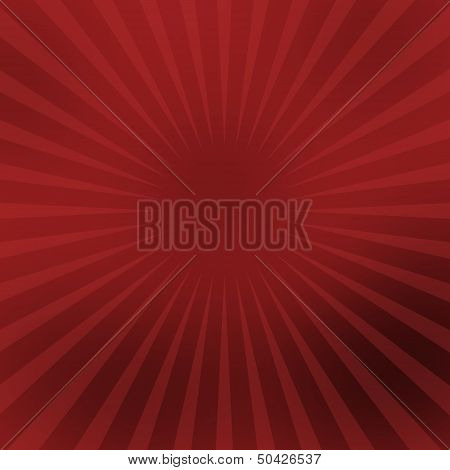 red background