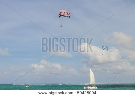 Parasailing