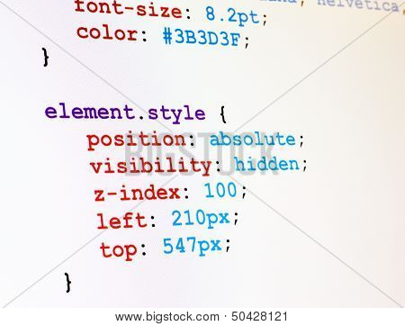 Css Code Monitor Screenshot