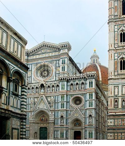 Florence Cathedral In Opera Di Santa Maria Del Fiore. Florence, Italy