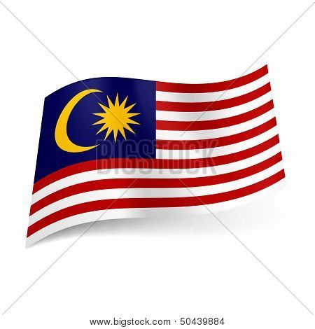 State flag of Malaysia.
