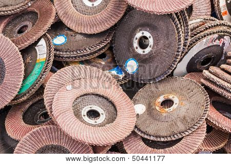 Old Sanding Discs