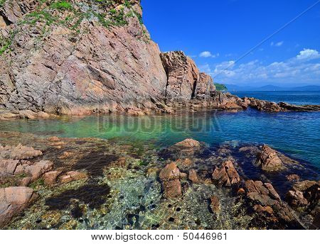 Beautiful Seascape, Coast Of Japan Sea, Seabed