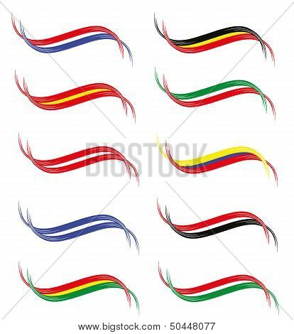 Flag Ribbons