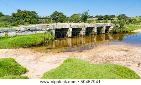 Clapper Bridge Bodmin Moor Cornwall