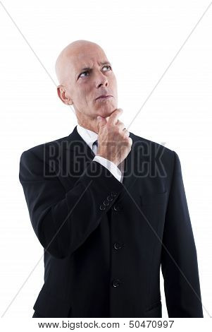 Thinking Business Man
