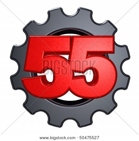Number And Cogwheel