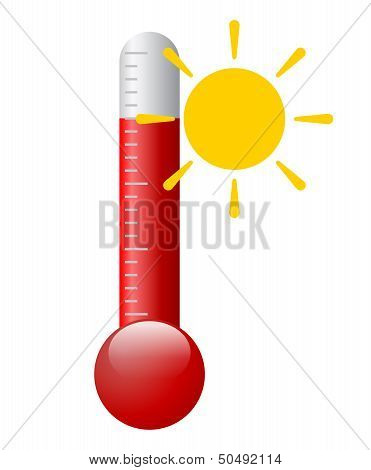 Vector hot symbol