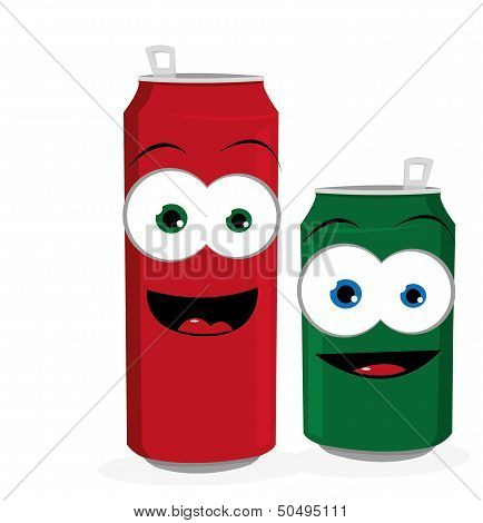 Funny Beer Or Soda Cans