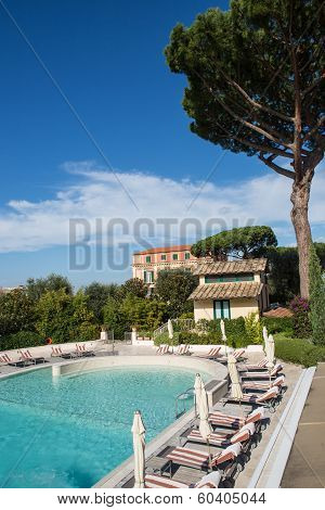 Swimming Pool At Hotel. Italia