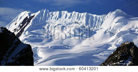 Alpine landscape in Cordiliera Blanca,Peru, South America