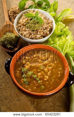 spelt soup