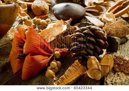  scented potpourri  aromatherapy and spa concept