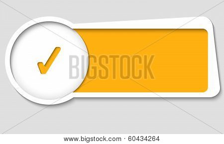 Vector Text Box For Insertion Text With Check Box