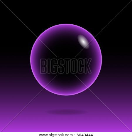 Transparente Blase